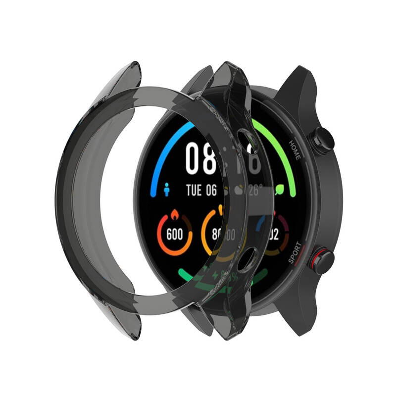 Pokrowiec ochronny do zegarka Xiaomi Mi zegarek kolorowy Sport inteligentny zegarek zamiennik obudowy ochronne TPU akcesoria do nadgarstków