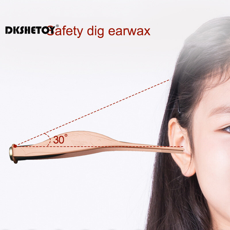 Детский Пинцет для чистки ушей, мягкий Пинцет для ушей, устройство для чистки ушей, инструмент для чистки ушей, устройство для удаления ушного воска