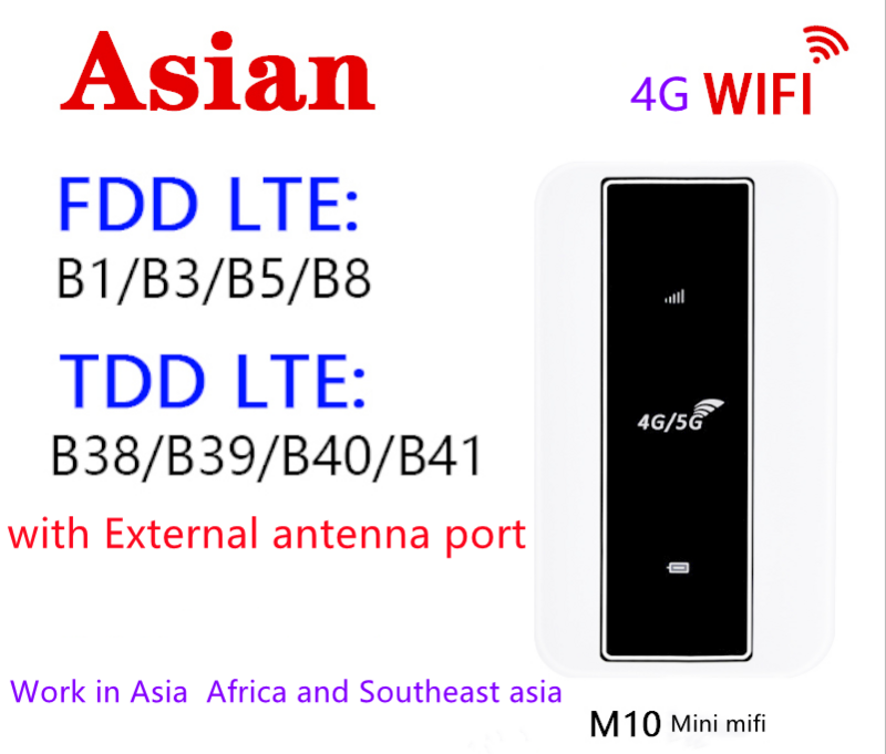 Unlocked 4G LTE Mobile WiFi Hotspot Router Portable Router Wireless Dongle
