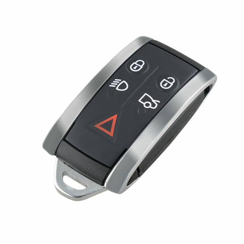Coque de clé de voiture avec 5 boutons, étui à lame, télécommande, porte-clés intelligent, étui pour guitX TYPE S, XKR, XF, XK, Land Rover, nouveau, 2023