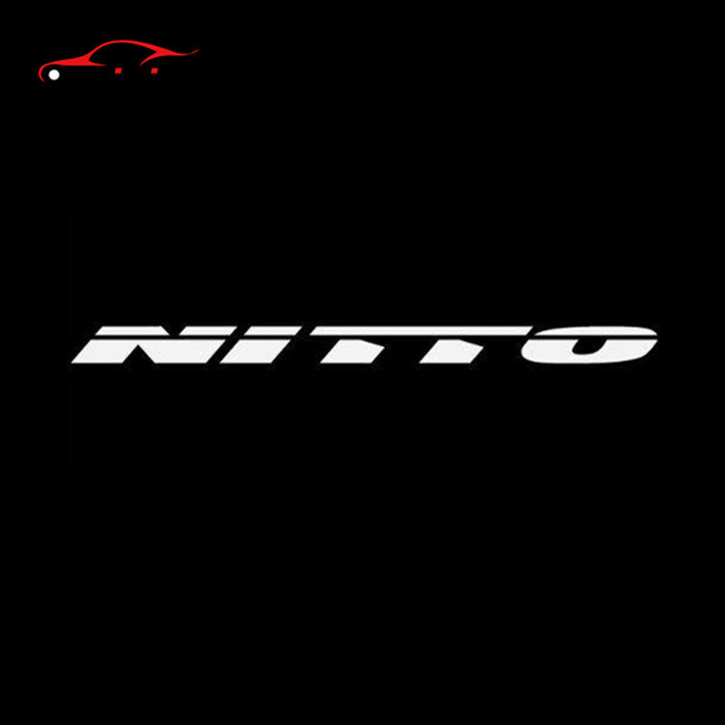Автомобильные буквы подходят для наклеек NITTO, установленных на шинах, для украшения автомобильных шин, наклейки для простой установки