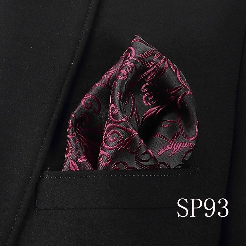 Шелковый мужской платок, шарфы, мужской Карманный платок, полосатый однотонный платок, 22*22 см