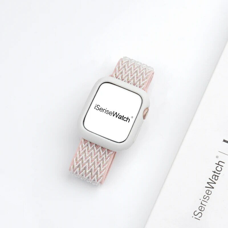 Neue schutzhülle band für Apple uhr band 44mm 42mm Abdeckung fall shell + wristbelt iwatch serie SE 6 5 4 3 2 38mm 40mm armband