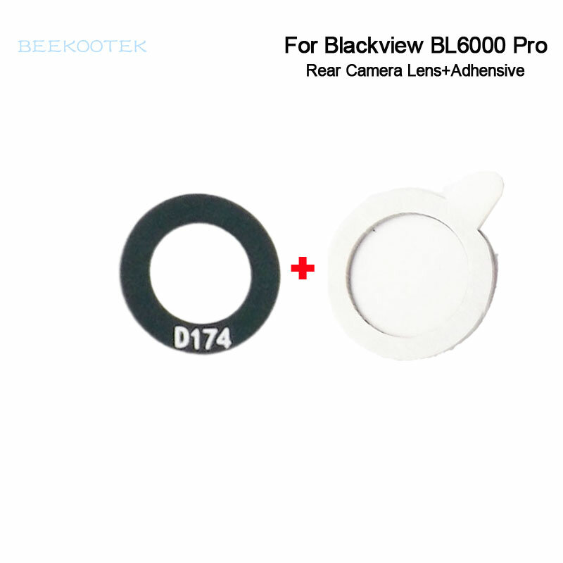 New Original Blackview BL6000 Pro Camera Glass Lens D174 Rear Cover Accessories For Blackview BL6000 Pro 5G Smartphone