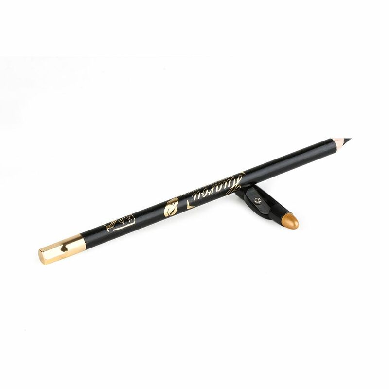 Модный макияж, красивый черный/коричневый карандаш для бровей, подводка для глаз, водонепроницаемый точильный чехол