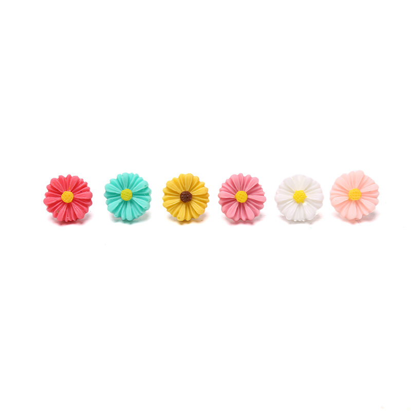 30 teile/schachtel Nette Rose Blume Dekorative Reißzwecken Kork Bord Push-Pins für Büro Schule Schreibwaren