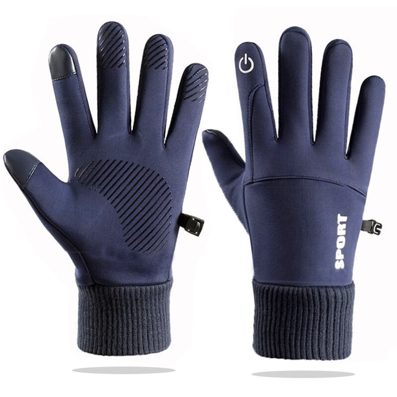 Winter Handschuhe Für Männer Wasserdichte Sport Angeln Winddicht Touchscreen Fahren Motorrad Ski Nicht-slip Warm Radfahren Frauen Handschuhe