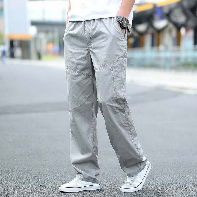 Pantalon sarouel grande taille 6XL pour homme, Cargo, jambes larges, militaire, tactique, haute qualité, décontracté, Streetwear, 6XL