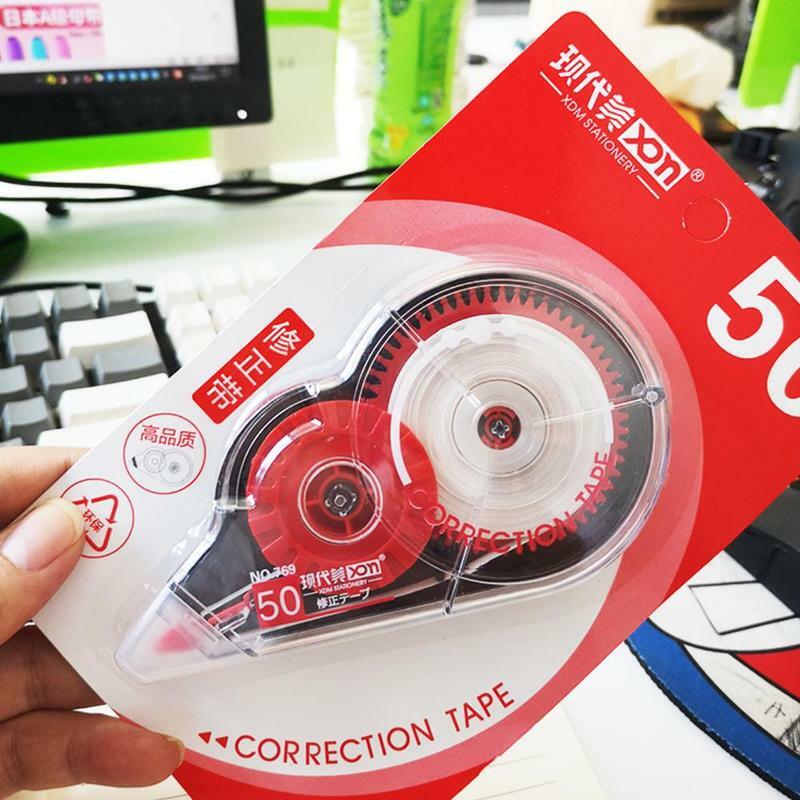 Large Capacity Correction Tape 50m Roller Long Utiles Stationery Material Typo Correction Material