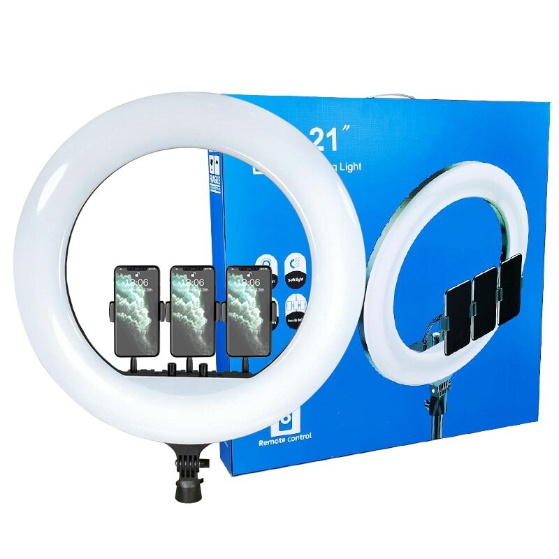 Đèn LED 12-Inch Vòng Lấp Đầy Vẻ Đẹp Nhẹ Nhàng Chụp Hình Phát Sóng Trực Tiếp Hỗ Trợ Cố Định Chân Vòng Đèn Tik Tok Làm Đẹp Video vlog