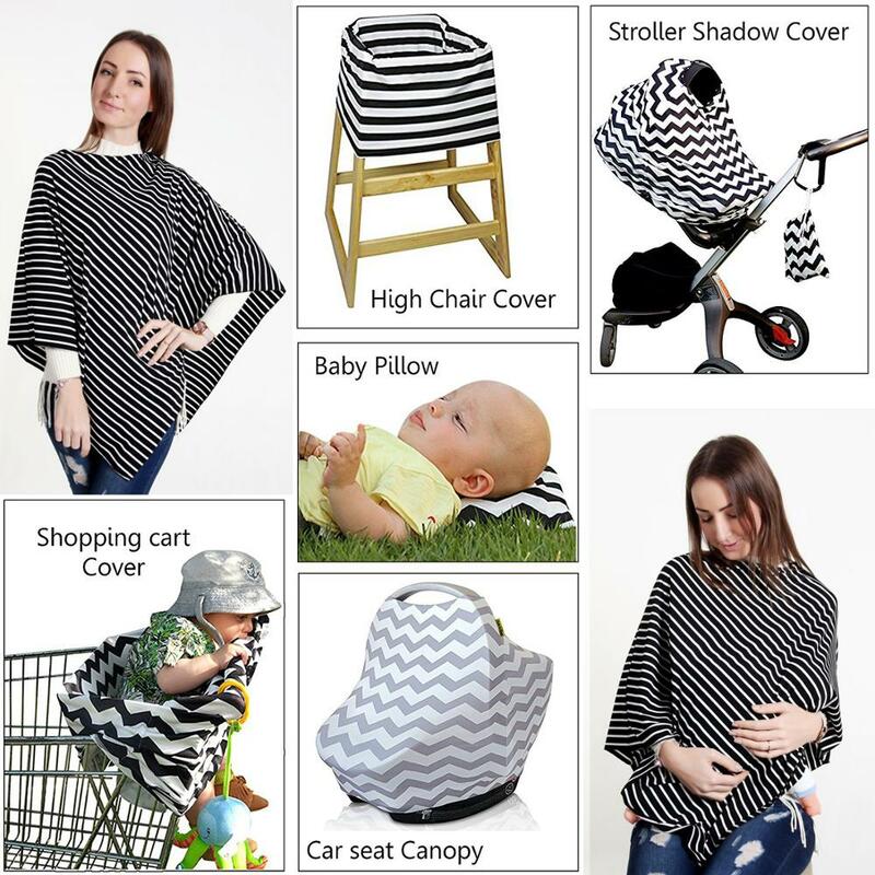 Gloriou Source Nursing Covers For Mother Feeding Kids Breasfeeding Covers Muti-Function Seat Chart Cover