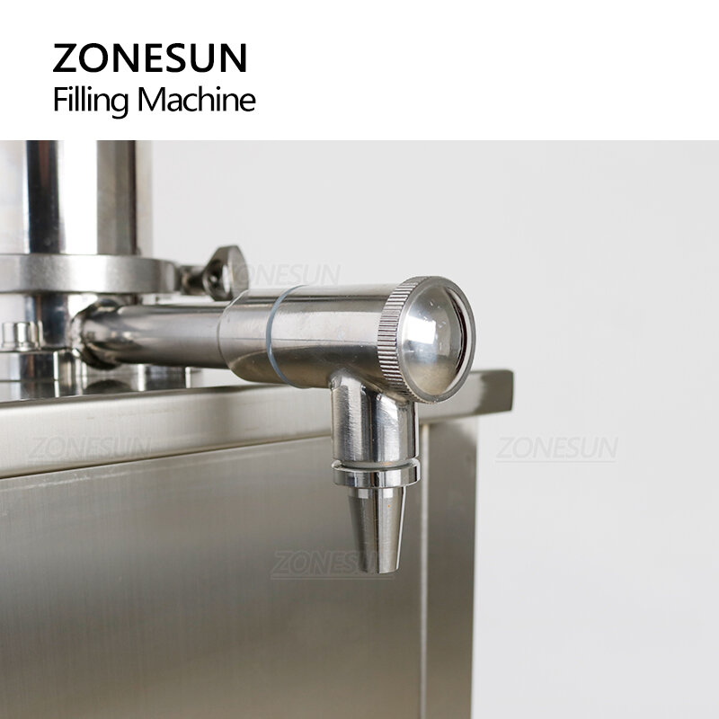 ZONESUN ZS-GT1V 5-100ml/50-500ml/100-1000ml 완전 공압 페이스트 충전기 알코올 젤 꿀 크림 칠리 소스 필러