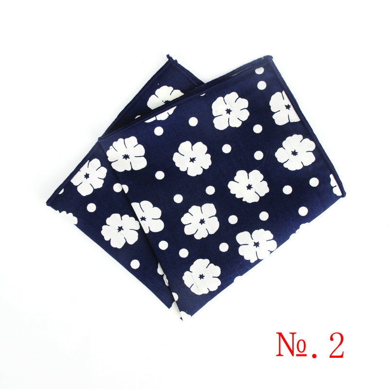 Cổ Điển Vintage Hoa Cotton Túi Vuông Đỏ Bule Họa Tiết Paisley In Khăn Tay Dành Cho Nam Nữ Ngực Costome Hanky 24 Cm * 24 Cm