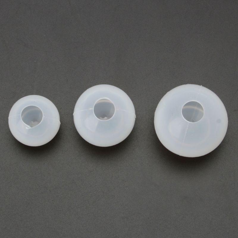 Molde de silicone para pingente de resina epóxi, 20, 25, 30mm, resina epóxi, ferramentas para fazer jóias, moagem livre para design criativo