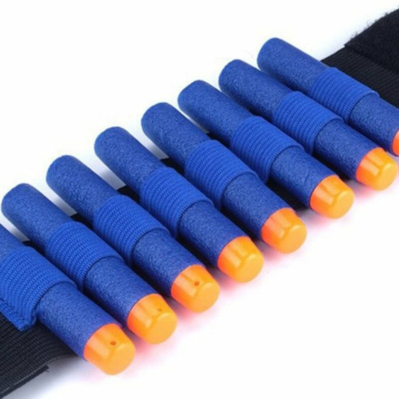 1pc/2pcs/3pcs hohe Qualität 2024 neue blaue weiche Kugel Sicherheit elastische Armband Lagerung weiche Kugeln Kinder Spielzeug pistole für Nerf