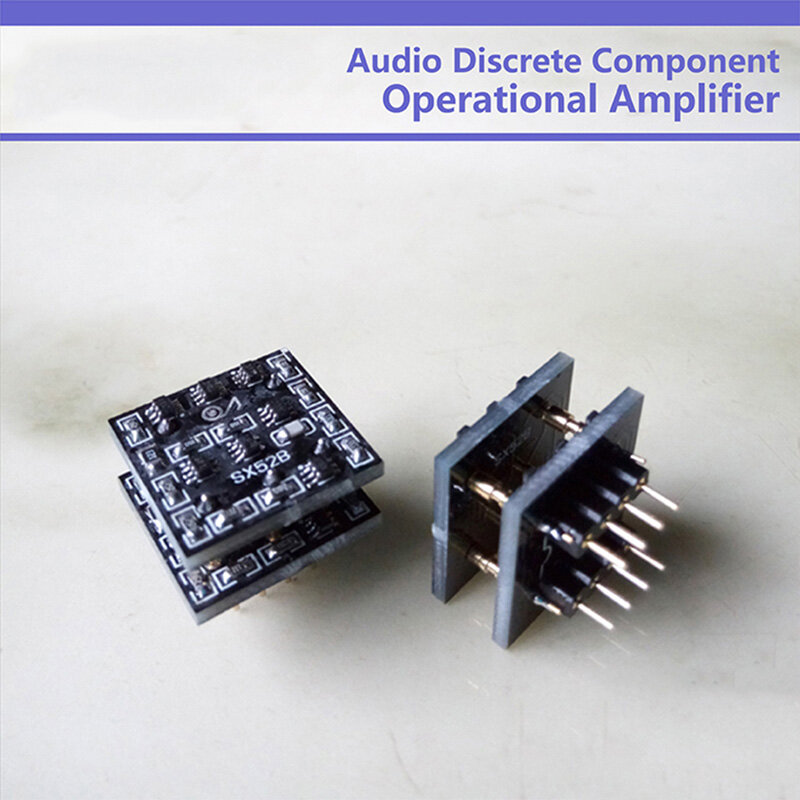 Sx52b componente de áudio discreto amplificador operacional de alta fidelidade audiência pré-amplificador duplo op amp chip substituir ad827