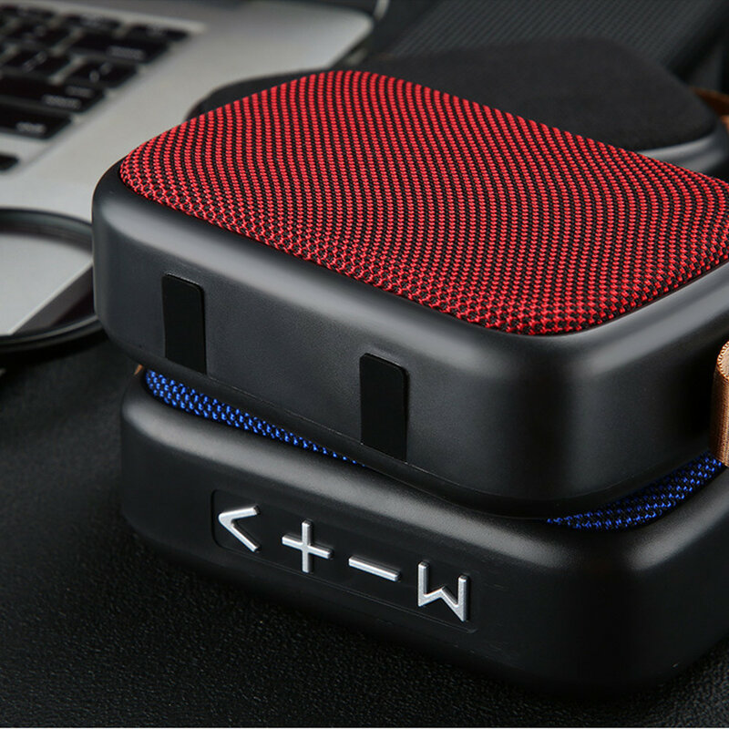 HYASIA bezprzewodowy głośnik Bluetooth Mini Stereo przenośne głośniki Subwoofer Bluetooth 4.2 wsparcie SD FM odkryty kolumna