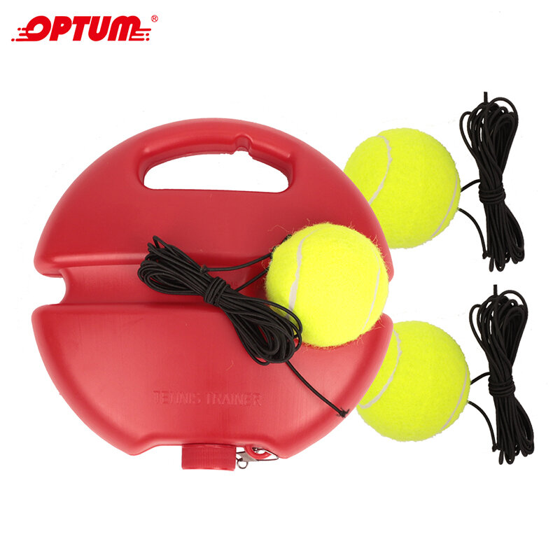 Сверхмощная база для тренировок по теннису с эластичным веревочным мячом, тренировочное устройство для спарринга