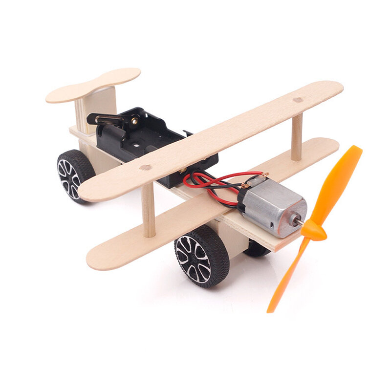 EUDAX Electric taxing aliante aereo modello di aeroplano giocattoli piccola produzione invenzione fai da te materiali fatti a mano modello scientifico popolare