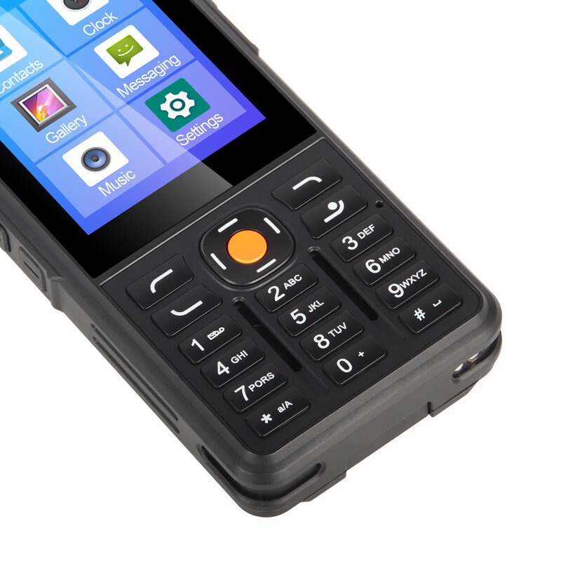 ANYSECU-P5 4G Rádio de rede, Android 9.0, WiFi, GPS, Telefone celular, UHF, Walkie Talkie analógico, Trabalhar com REAL-PTT ZELLO, Desbloqueado