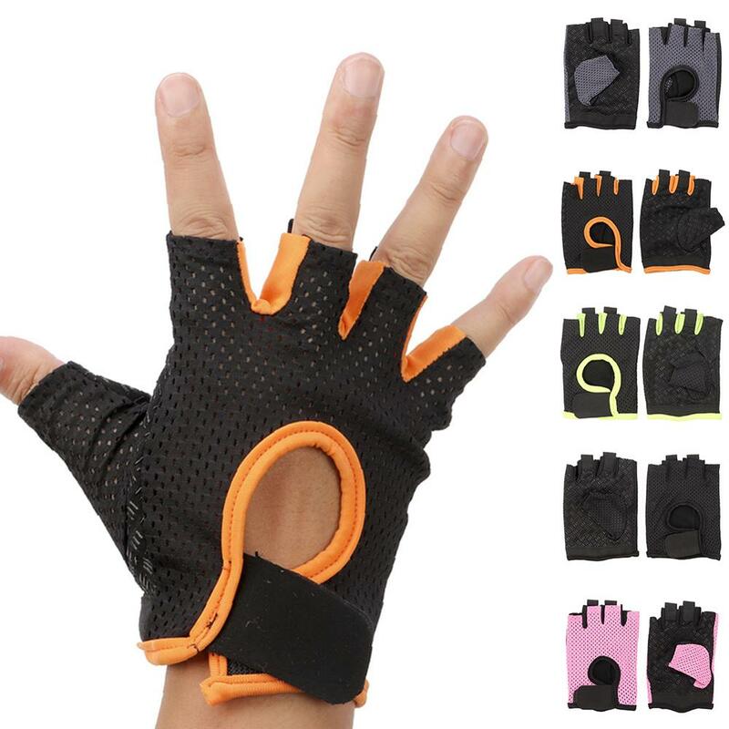 Gants de sport professionnels, demi-doigt, pour la protection des mains, la musculation, la musculation et la musculation