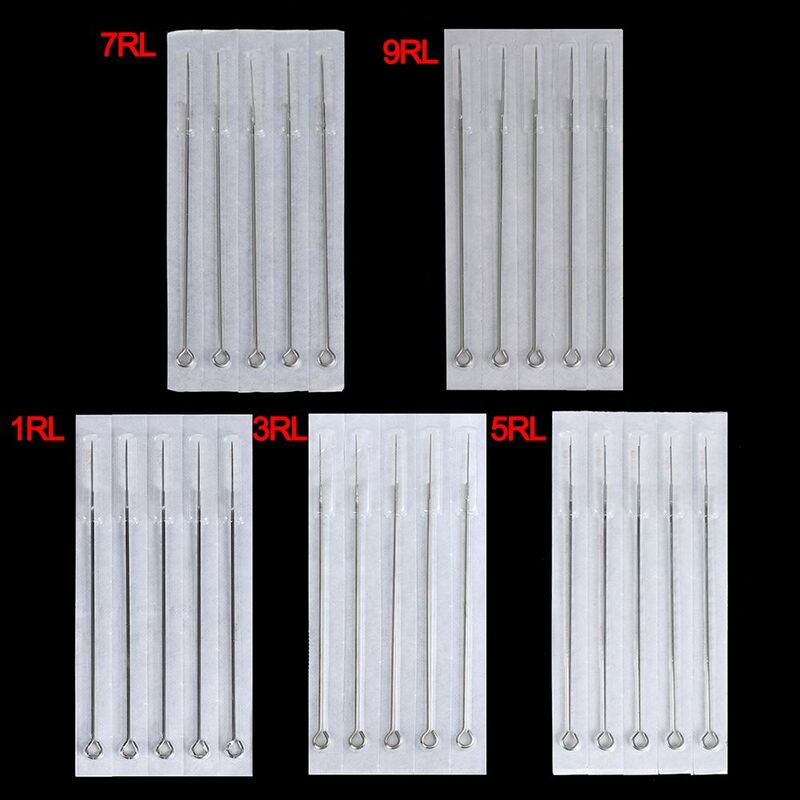 Professional  Sterile Tattoo Needle Round Liner Needles Tattoo Supply Permanent Makeup Accessories