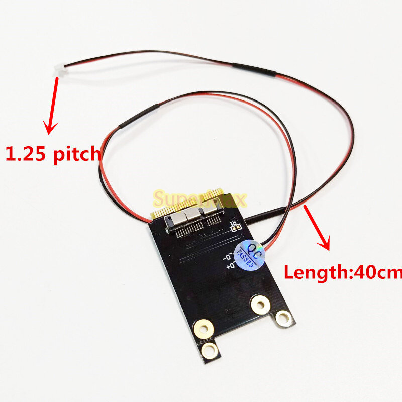 MINI PCI-E Ke Kartu Wifi Nirkabel dengan Kartu Nirkabel Line BCM94360CD TF Ke Kartu Adaptor Pci-e Mini untuk Pro/Air