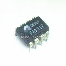 5 peças chip ic de gerenciamento de energia lcd fa5317 dip-8