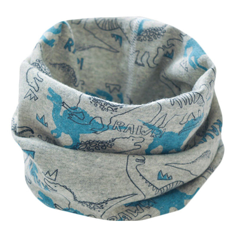 Nieuwe Herfst Winter Kinderen Katoen Sjaals Cartoon Jongens Meisjes Sjaal Kids O Ring Kraag Baby Halswarmer Kind Casual Halsdoek