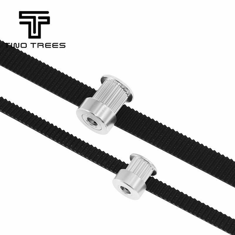 5M 2GT open timing Belt 6mm PU with Steel Core Rubber fiberglass timing belt GT2 6mm Belt Black Color for Ender 3 SP-3