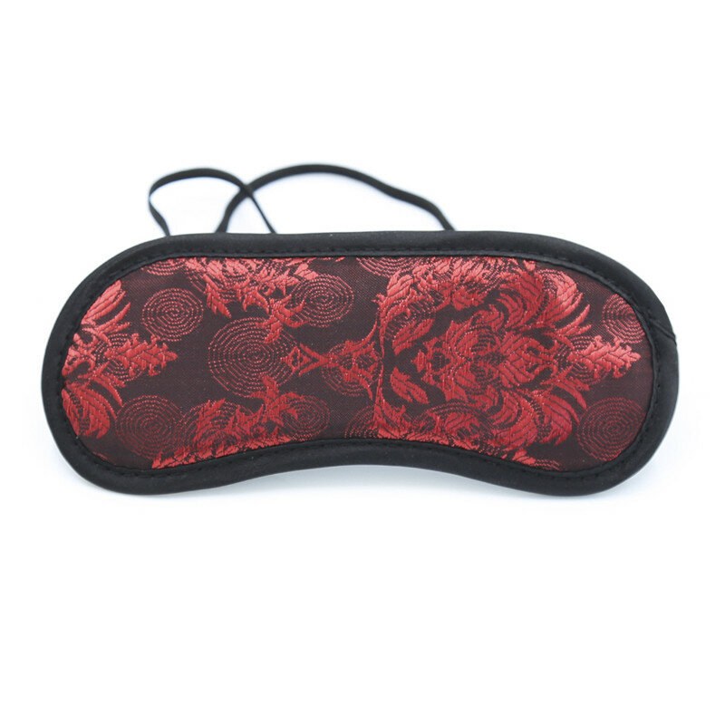 ใหม่สีแดงรูปแบบเซ็กซี่ Blindfold Eye Shade Sleeping Eye Mask ผู้ใหญ่เกม BDSM Bondage Fetish เพศของเล่นสำหรับคู่