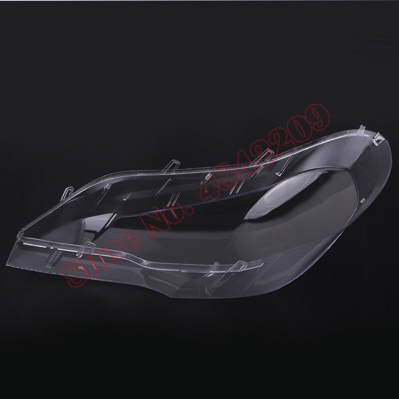 Fari anteriori per auto fari in vetro paralume trasparente lampada shell E70 lente di copertura del faro per BMW X5 E70 2007-2013