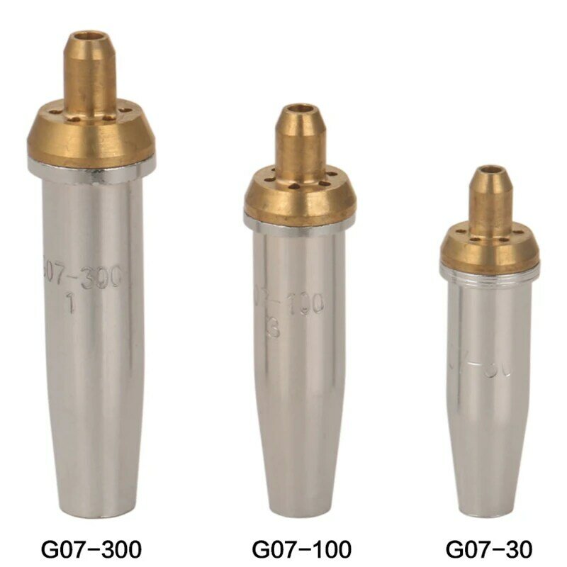 Boquilla de corte de propano dividida, antorcha de corte de Gas Licuado de acero inoxidable, G07-30, 100, 300, 2 uds.