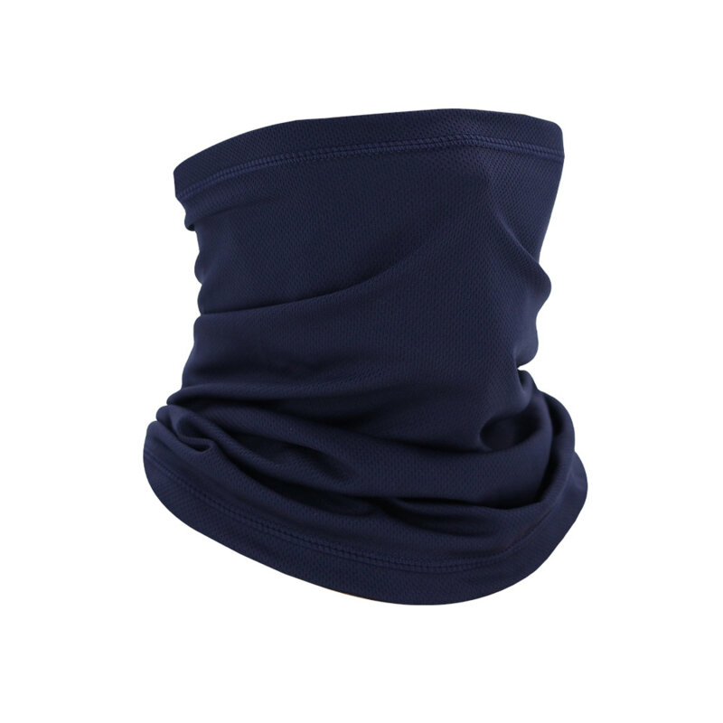 Lenço masculino à prova de vento para pescoço, cachecol com tubo elástico para cobrir as orelhas, lenços para cabeça meio do rosto, anel de sol, bandana