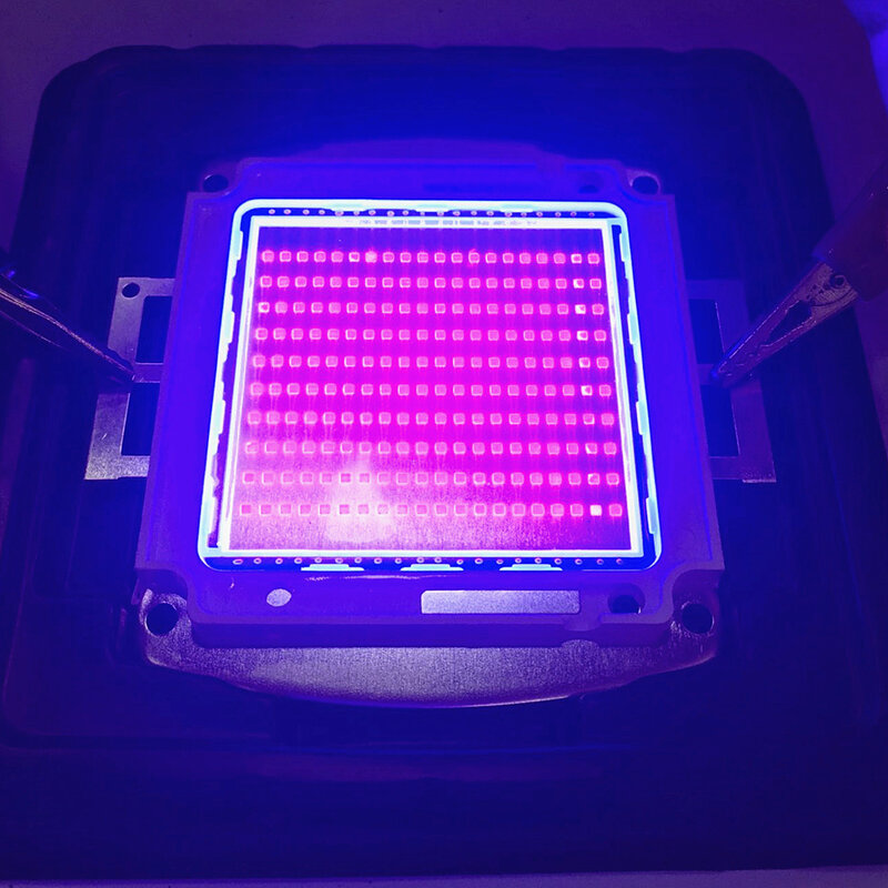 Chip de led de alta potência, 45mil, 100w, 200w, 300w, 500w, w, ultra violeta uv, 395-400nm