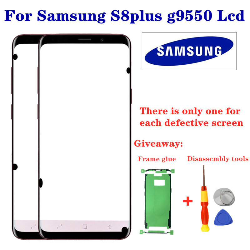 Original Super Amoled S8 + LCD con marco para SAMSUNG Galaxy S8 Plus G955 G955F reemplazo de pantalla táctil