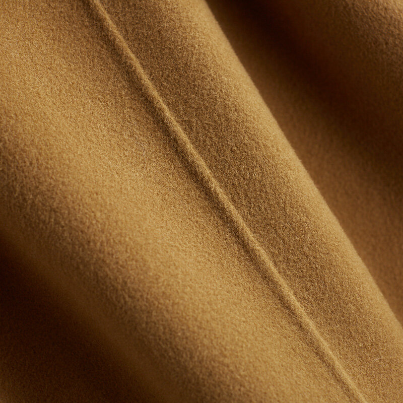 PUDI-gabardina de piel de zorro auténtica para mujer, abrigo de lana, chaquetas, Z21016, novedad de invierno, 2021
