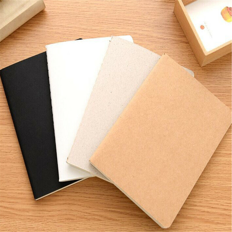 Papel Kraft Em Branco Memo Pad Esboço Notepad, Notebook Retro DIY, Material de Escritório, Livro Diário, Craft Notepad, 2024