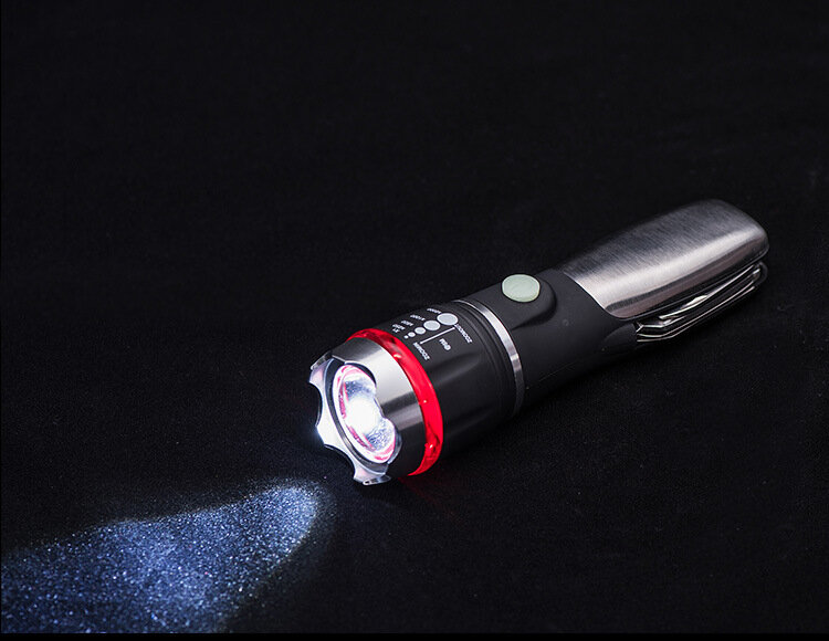 XP806/1W high-power telescopic focusing multi-function combination tool flashlight Litwod