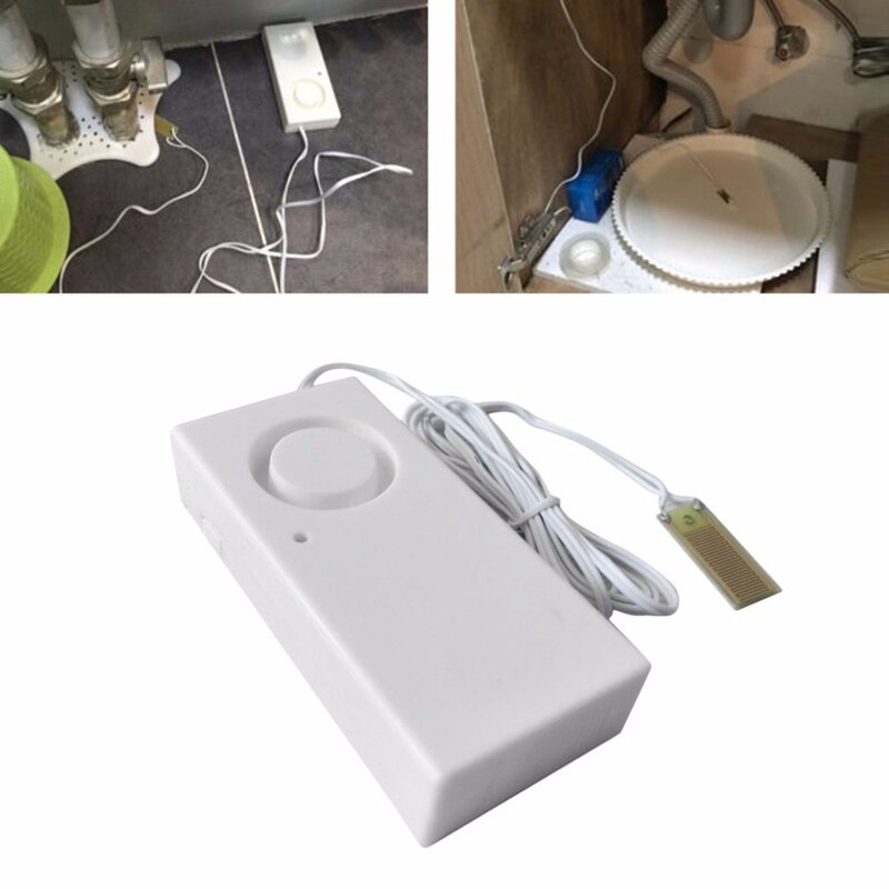Home Alarm Wasser Leckage Alarm Detektor 120dB Unabhängige Wasser Leck Sensor Erkennung Flut Alarm Überlauf Sicherheit Alarm System