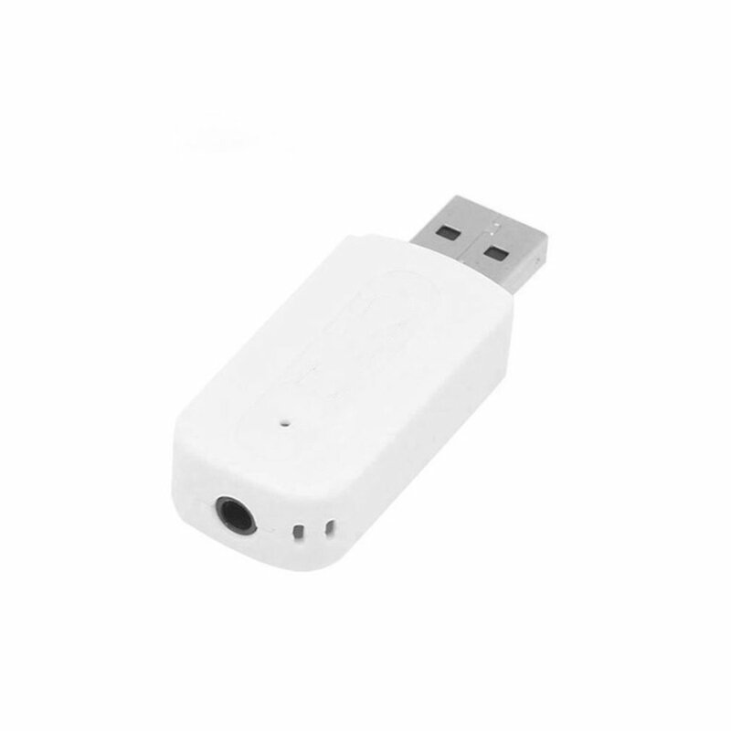 USB 차량용 어댑터 잭 수신기, 무선 AUX 오디오 MP3 음악 플레이어, 핸즈프리 자동차 도구, 3.5mm