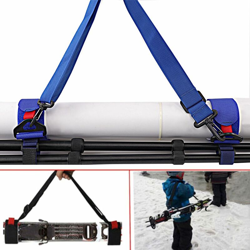 Multi-functional Hand-held Adjustable Snow Board Carrier Snowboard Strap Skiing Accessories Ski Shoulder Belt