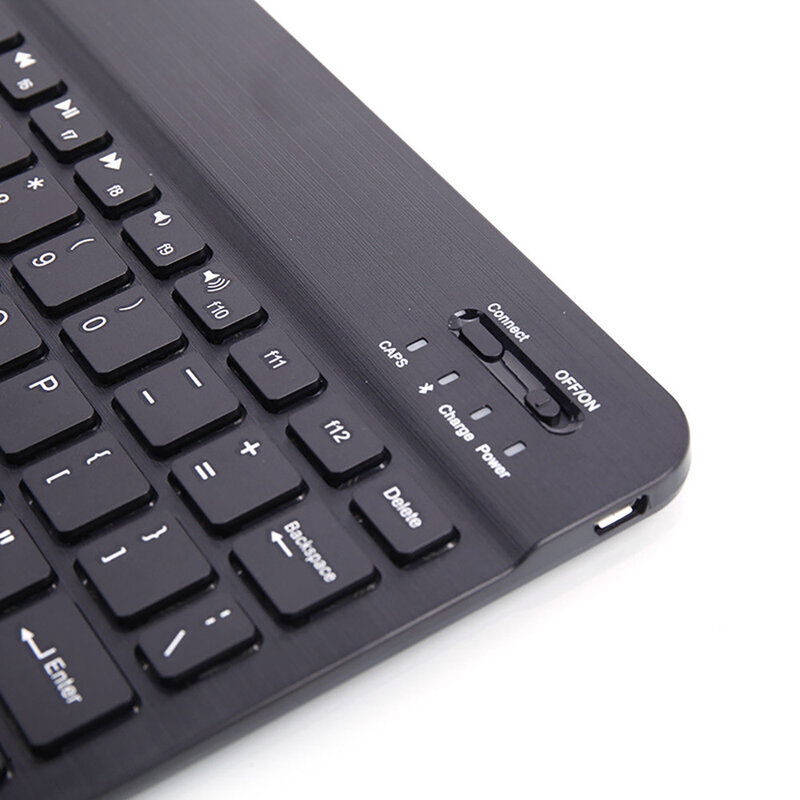 Mini teclados inalámbricos portátiles con Bluetooth y panel táctil, para tableta HIPSTREET Phantom 2 de 10,1 "/Pilot de 10", IOS, Android y Windows