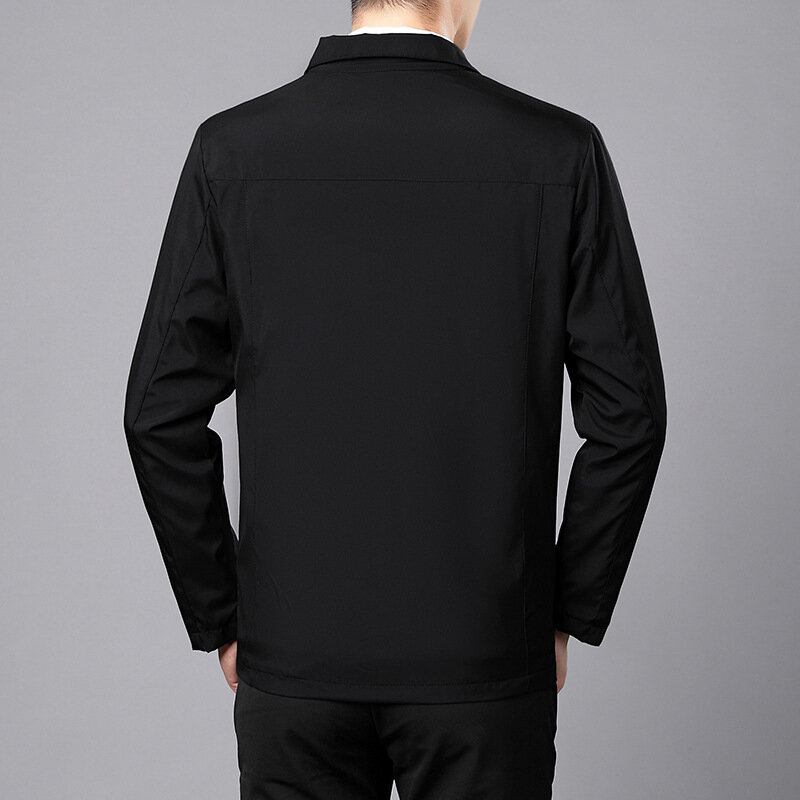 MRMT 남성용 라펠 캐주얼 재킷, 중년 비즈니스 재킷, 2024 브랜드, 신제품