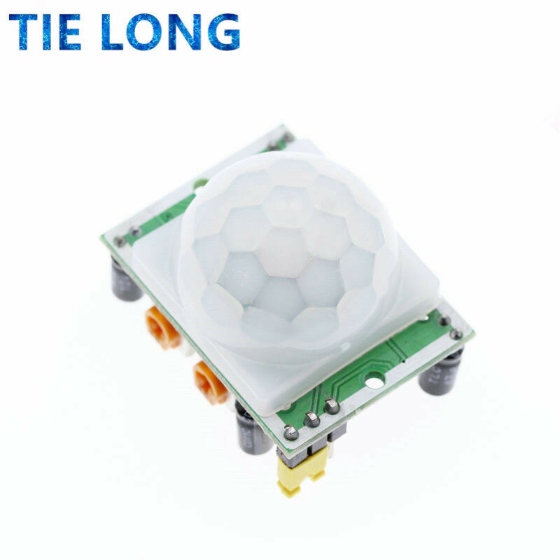 HC-SR501 Pas Ir Pyro-elektrische Infrarood Pir Motion Sensor Detector Module Voor Arduino Voor Raspberry Pi Kits + Case