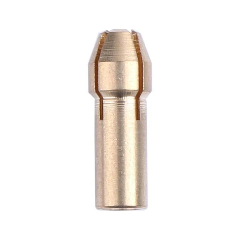 10 pz Mini trapano ottone pinza mandrino accessori per rettifica elettrica 0.5mm-3.2mm per Dremel utensile rotante penna per incisione nucleo di rame