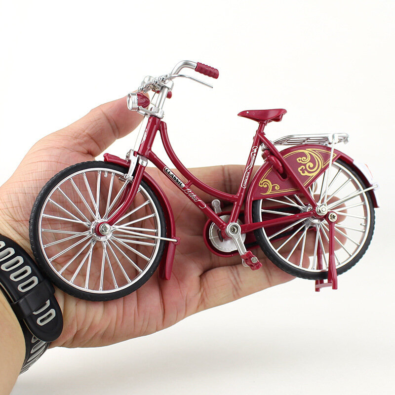 1:10 nowy Mini Model rower ze stopu Diecast dorosłych symulacji Finger Mountain Metal Bike dekoracji kolekcja prezenty zabawki dla chłopców