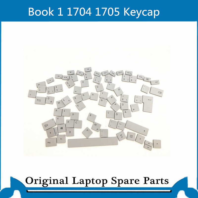 Замена 1704 1705 немецкая клавиатура колпачок для клавиатуры для Surface Book 1 13,5 дюйма колпачок для клавиш стандарта DE