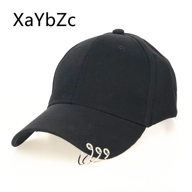 High Quality Adjustable Baseball Hat With Ring Outdoor Sports Sun  For Women Men Fashion Snapback Cap