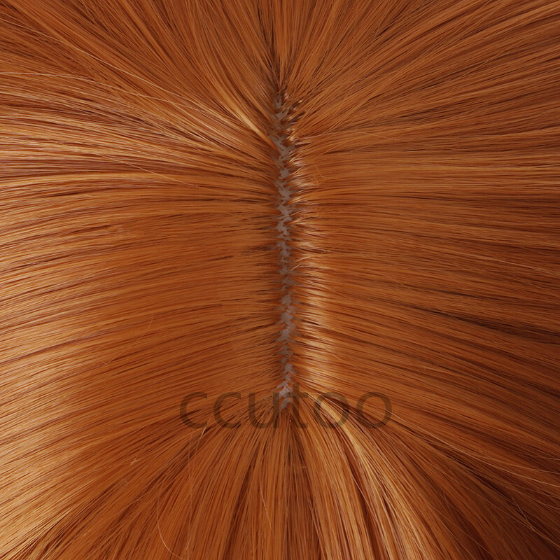 Daphne & Велма парик Оранжевый Длинные вьющиеся синтетические волосы косплэй костюм парик термостойкость волокно + повязку на голову + парик Cap